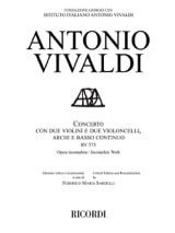 Concerto RV 575 - VIVALDI - Partition - MATÉRIELS D'ORCHESTRE